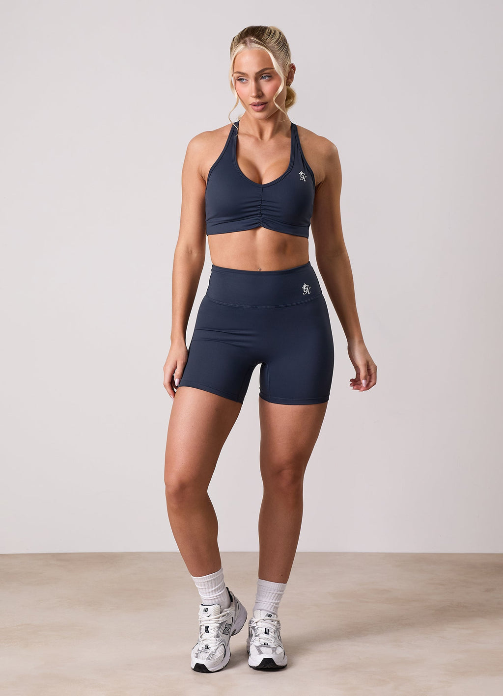 Gym King 365 Scrunch Short - Midnight Blue