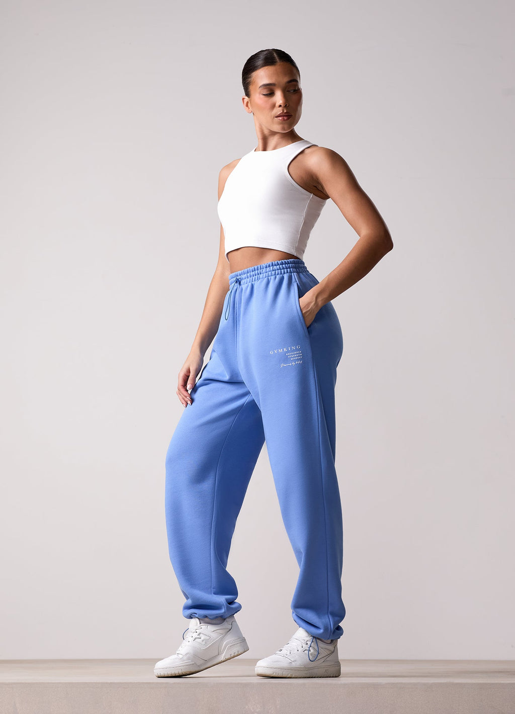 Gym King Define Bungee Jogger - Iris Blue