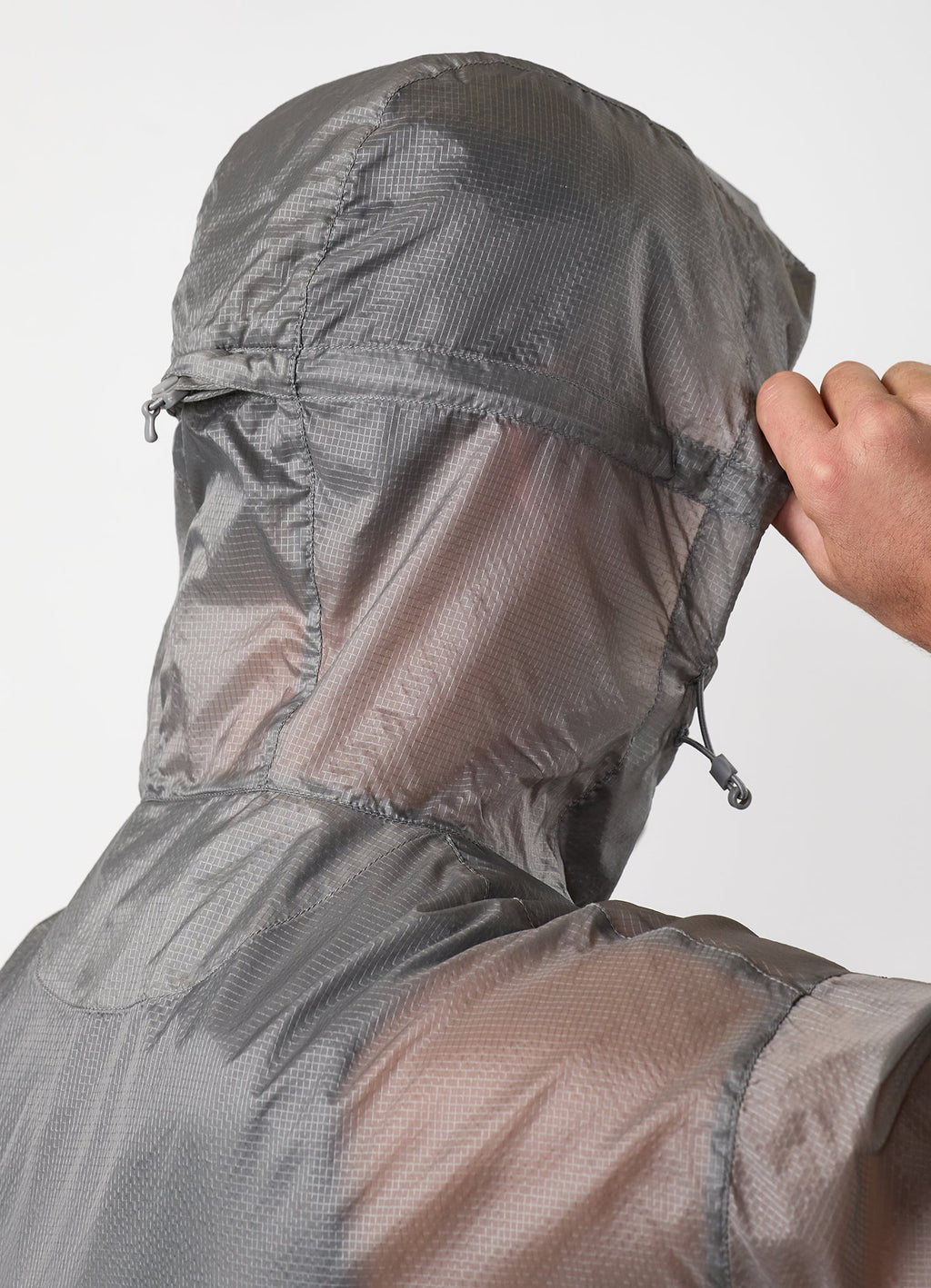 Gym King Rebellion Spectre Ombre Training Jacket - Phantom Grey
