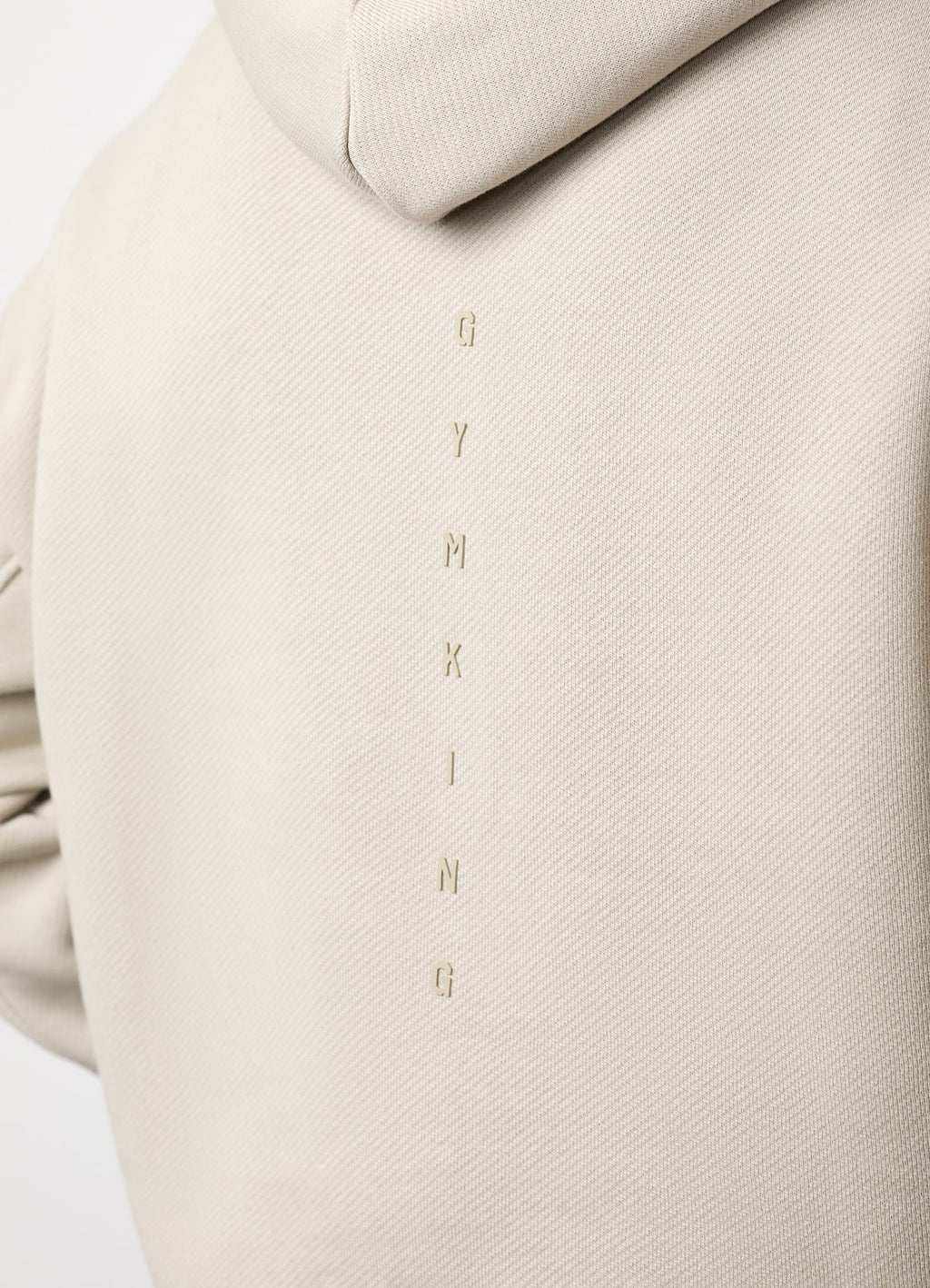 Gym King Rebellion Phantom Hoodie - Stone