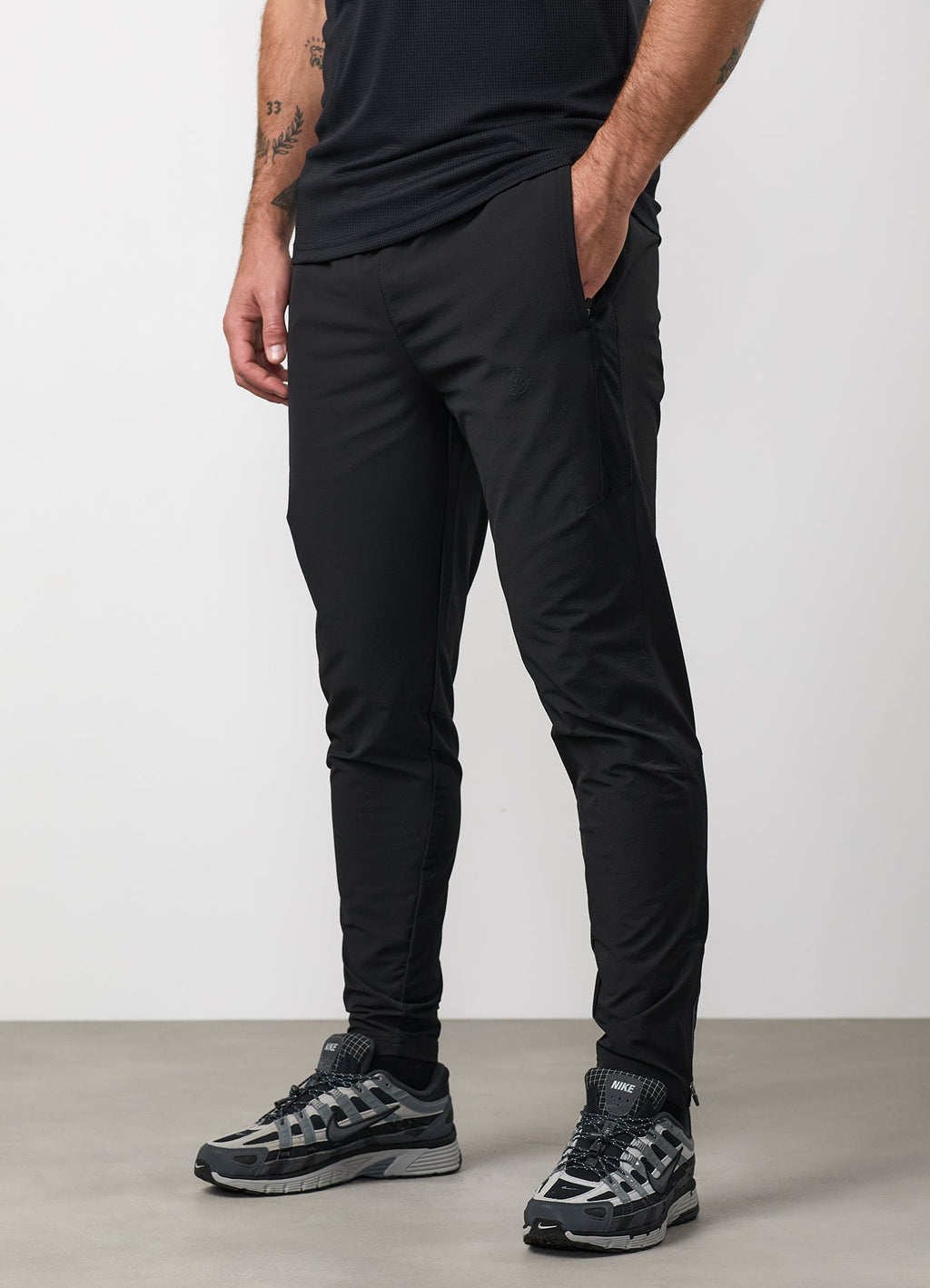 Gym King Rebellion Darkside Training Pant - Black