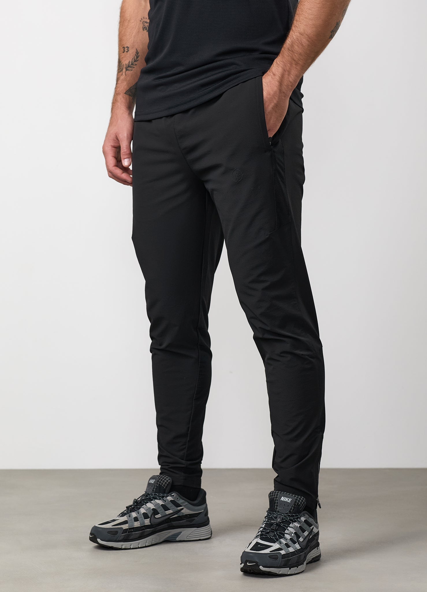 Gym King Rebellion Darkside Training Pant - Black