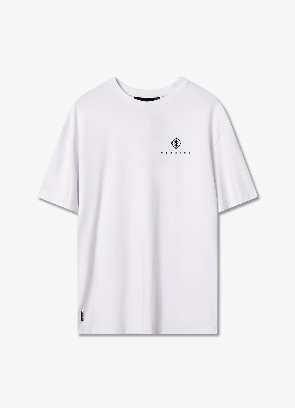Gym King Rebellion Oblivion Jersey Tee - White
