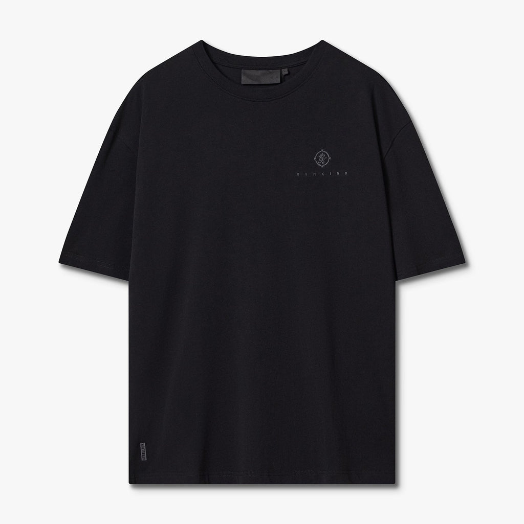Gym King Rebellion Oblivion Jersey Tee - Black