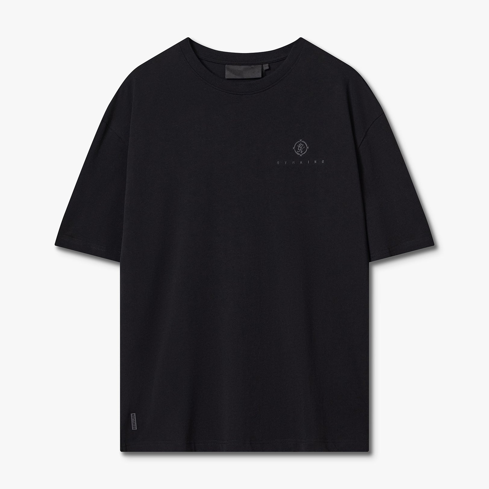 Gym King Rebellion Oblivion Jersey Tee - Black