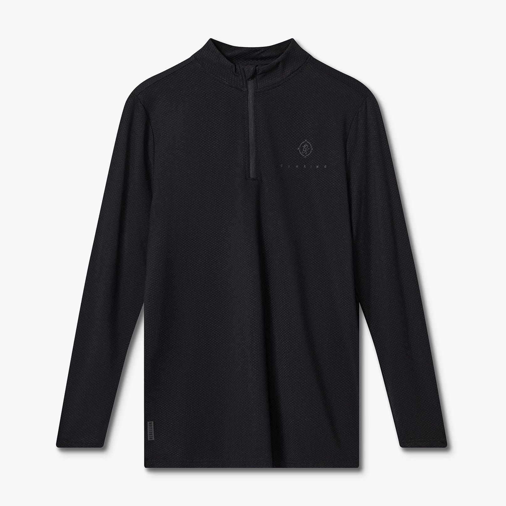 Gym King Rebellion Rogue 1/4 Zip - Black