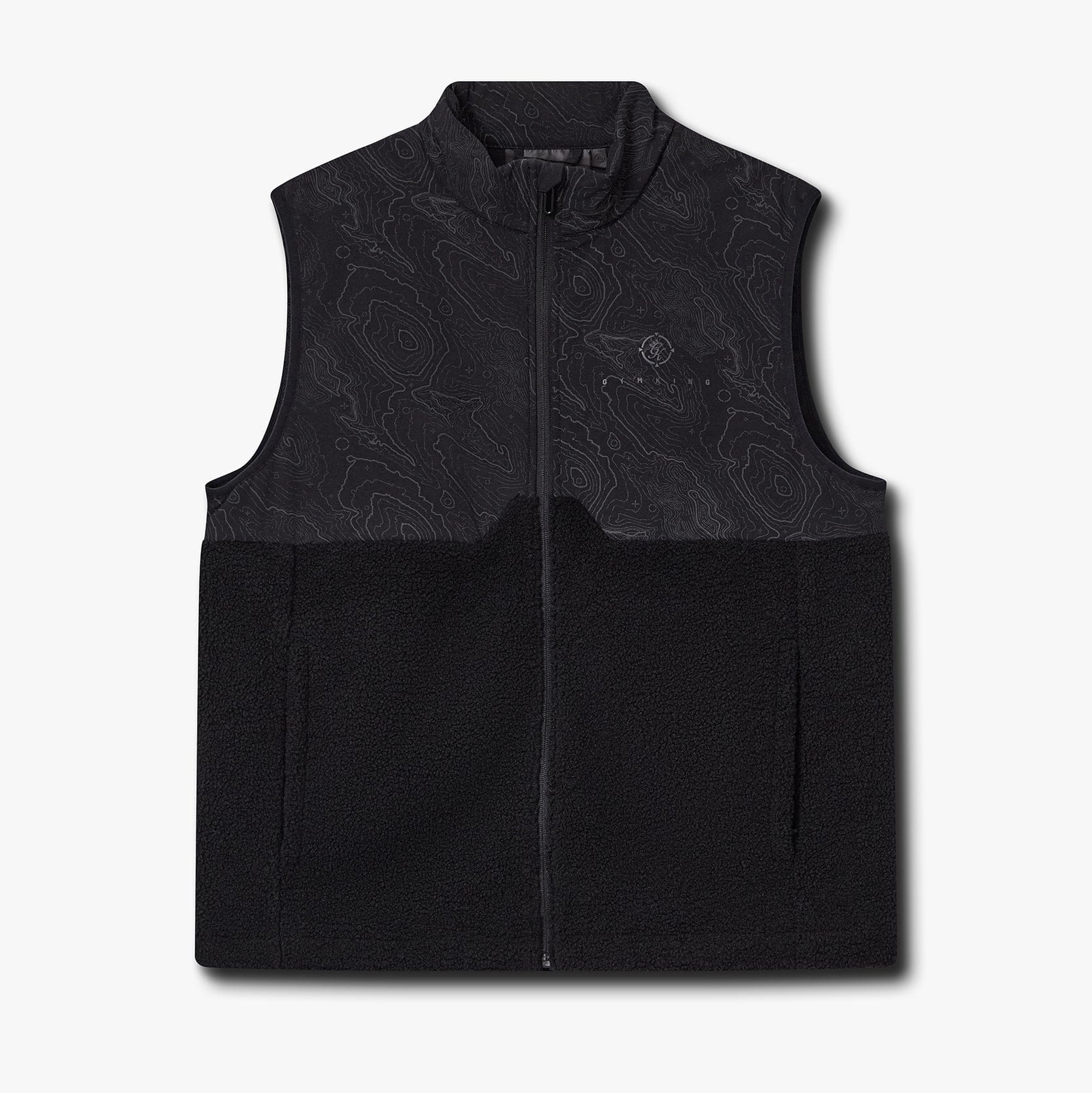 Gym King Rebellion Response Borg Gilet - Black