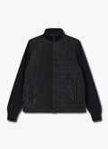 Gym King Rebellion Rushmore Light Quilted Knit Jacket - Black