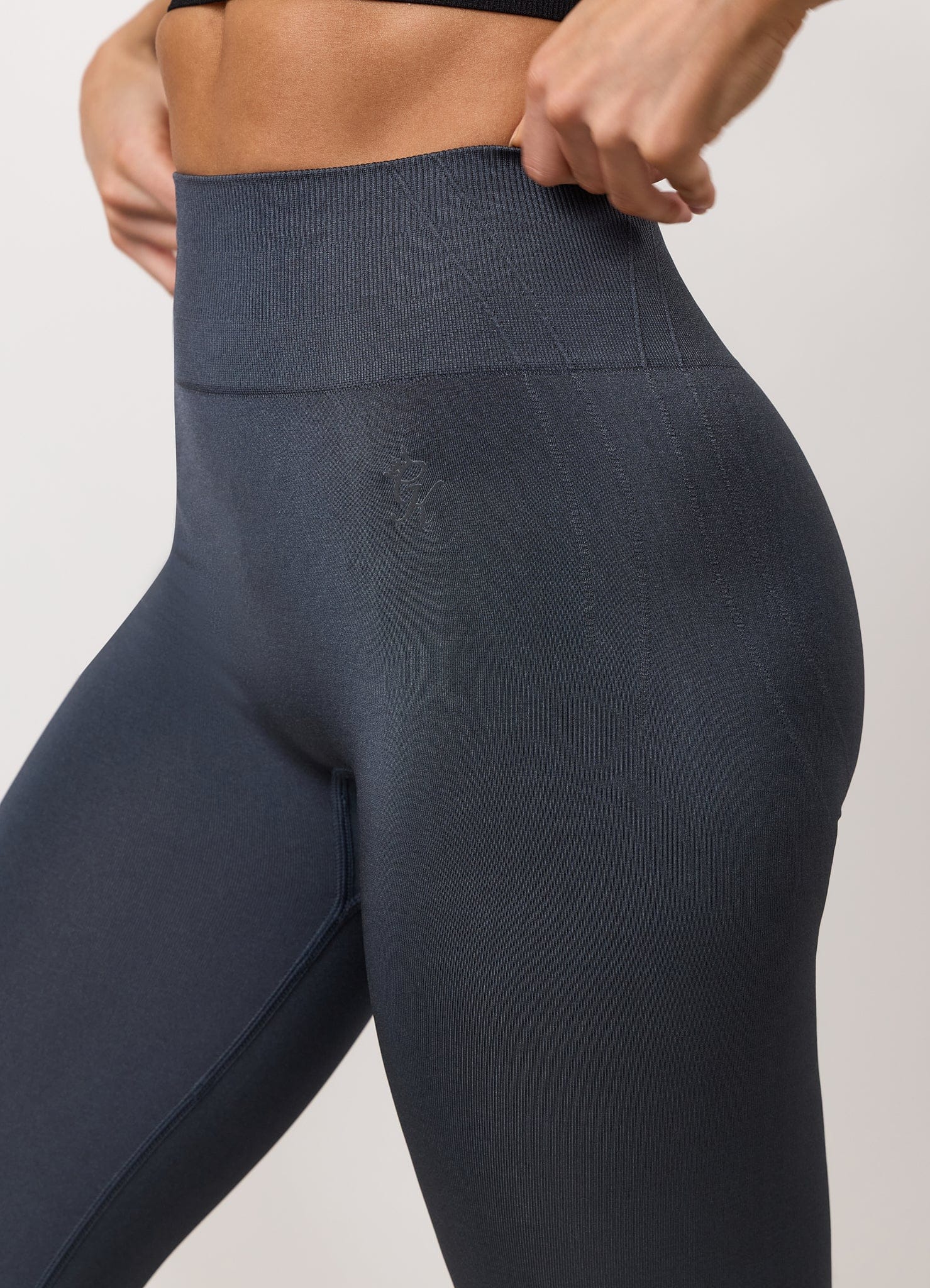 Gym King Poise Seamless Legging - Iridescent Blue