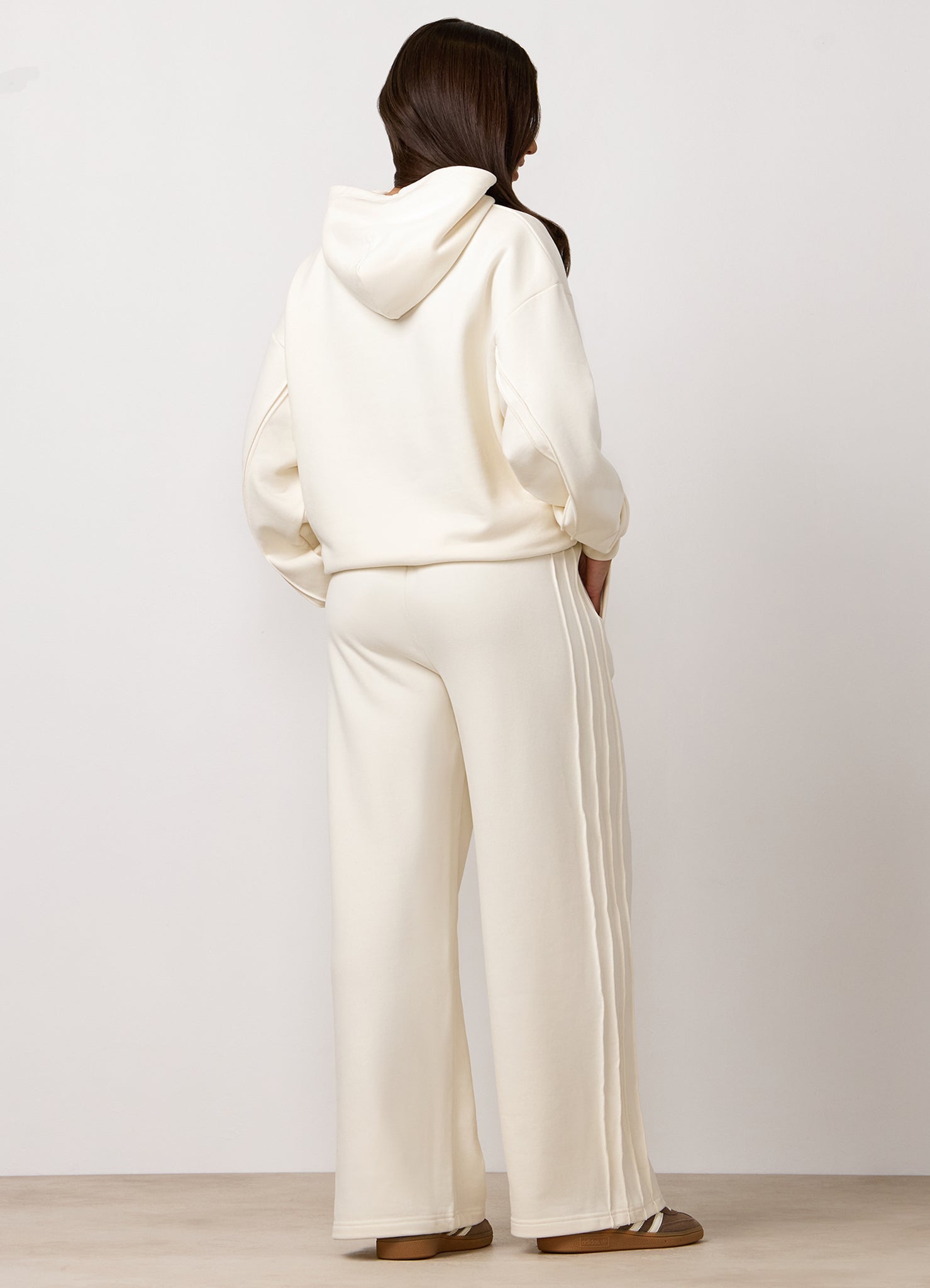 Gym King Replenish Peached Seam Hoodie - Marshmallow