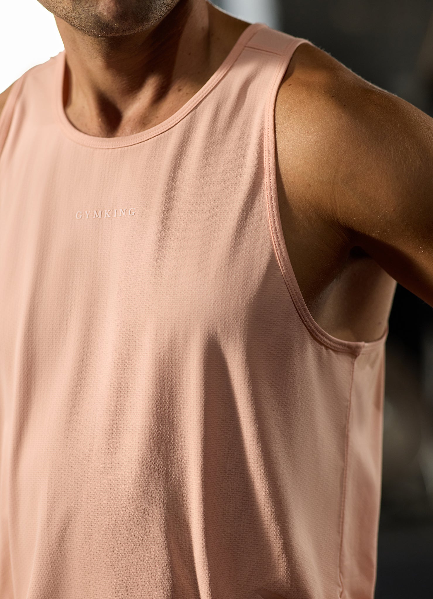 Gym King Roam Tank - Faded Coral