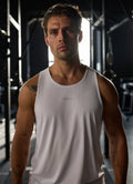 Gym King Roam Tank - White