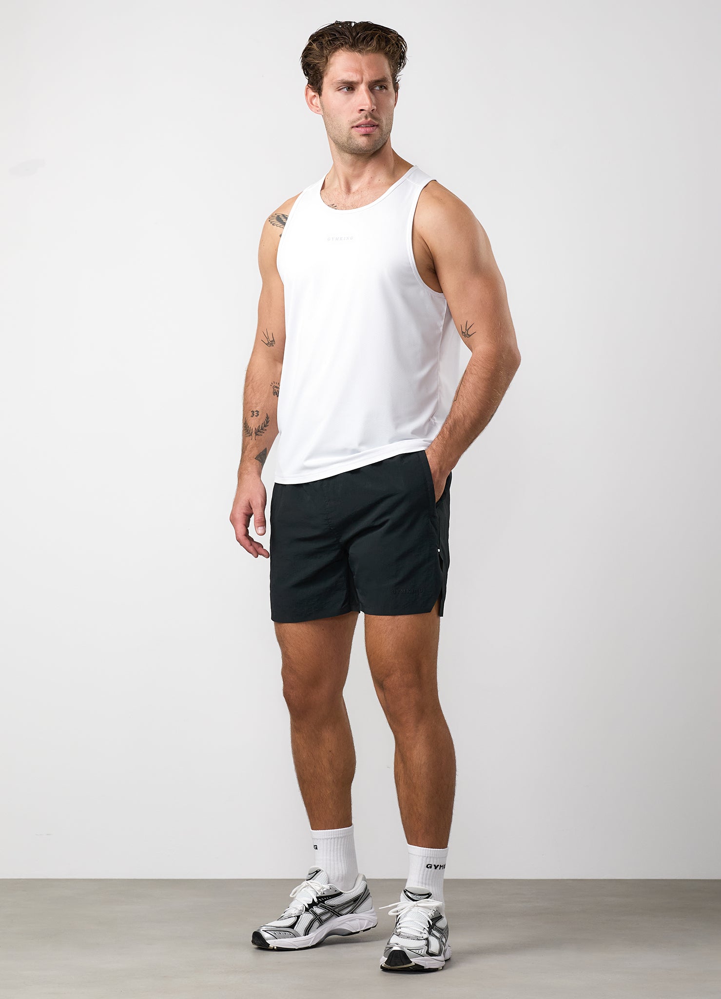 Gym King Roam Short - Black