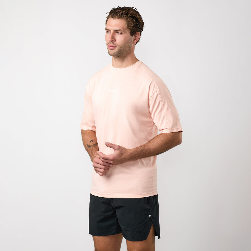 Gym King Roam Tee - Faded Coral