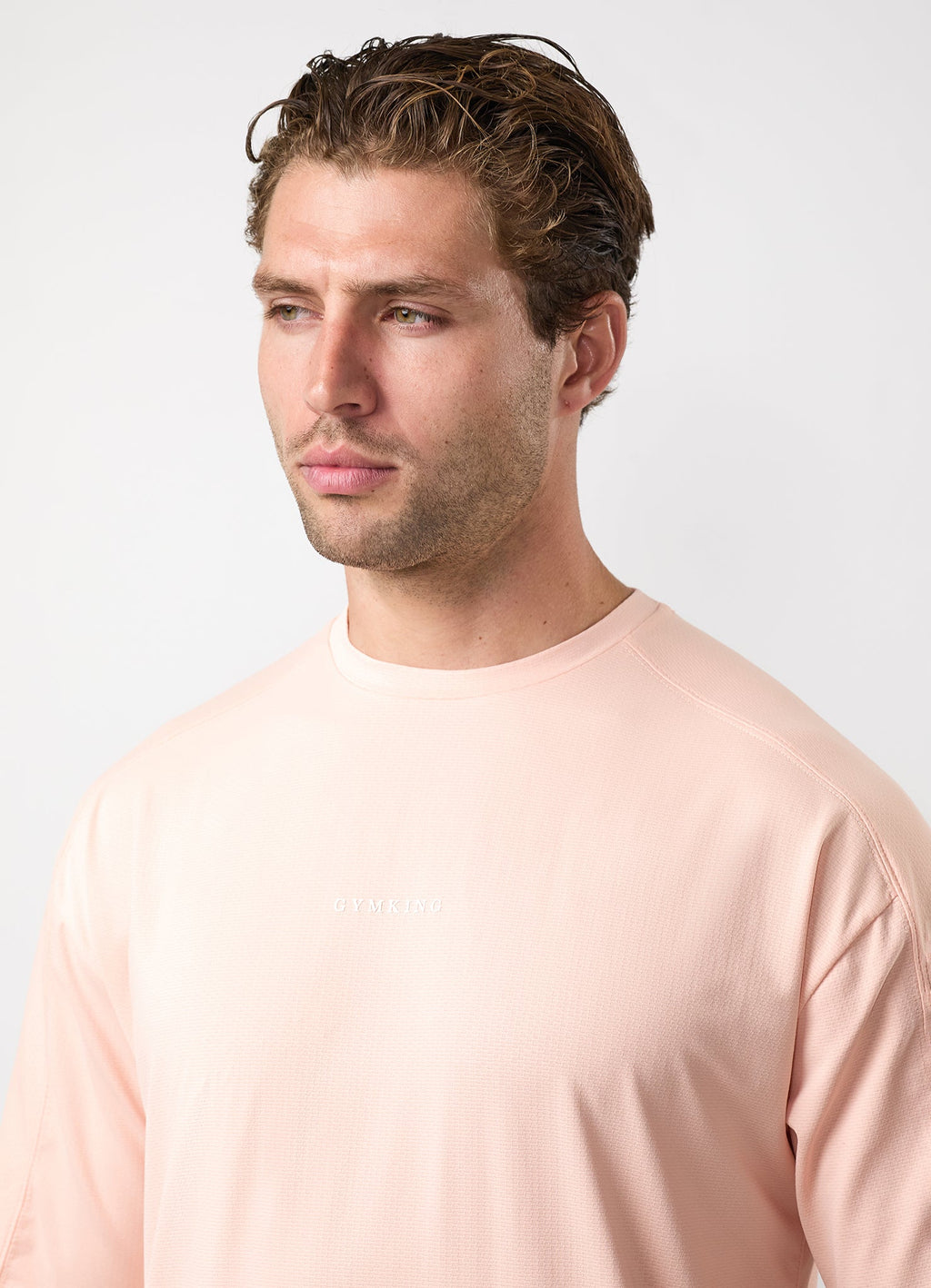 Gym King Roam Tee - Faded Coral