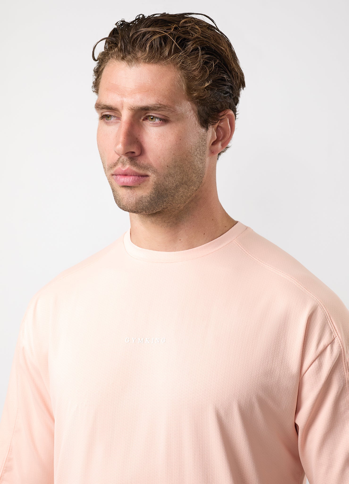Gym King Roam Tee - Faded Coral