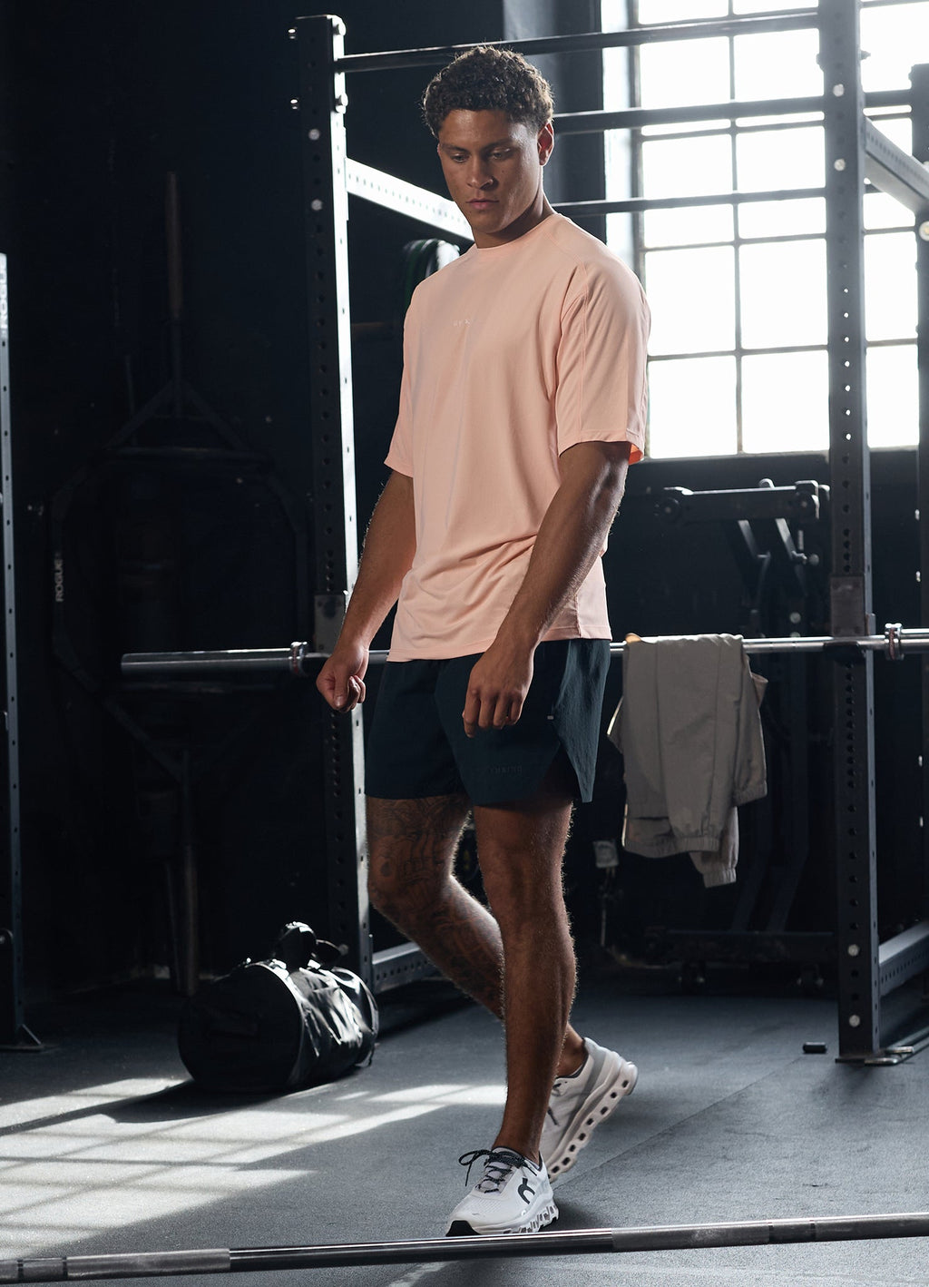 Gym King Roam Tee - Faded Coral