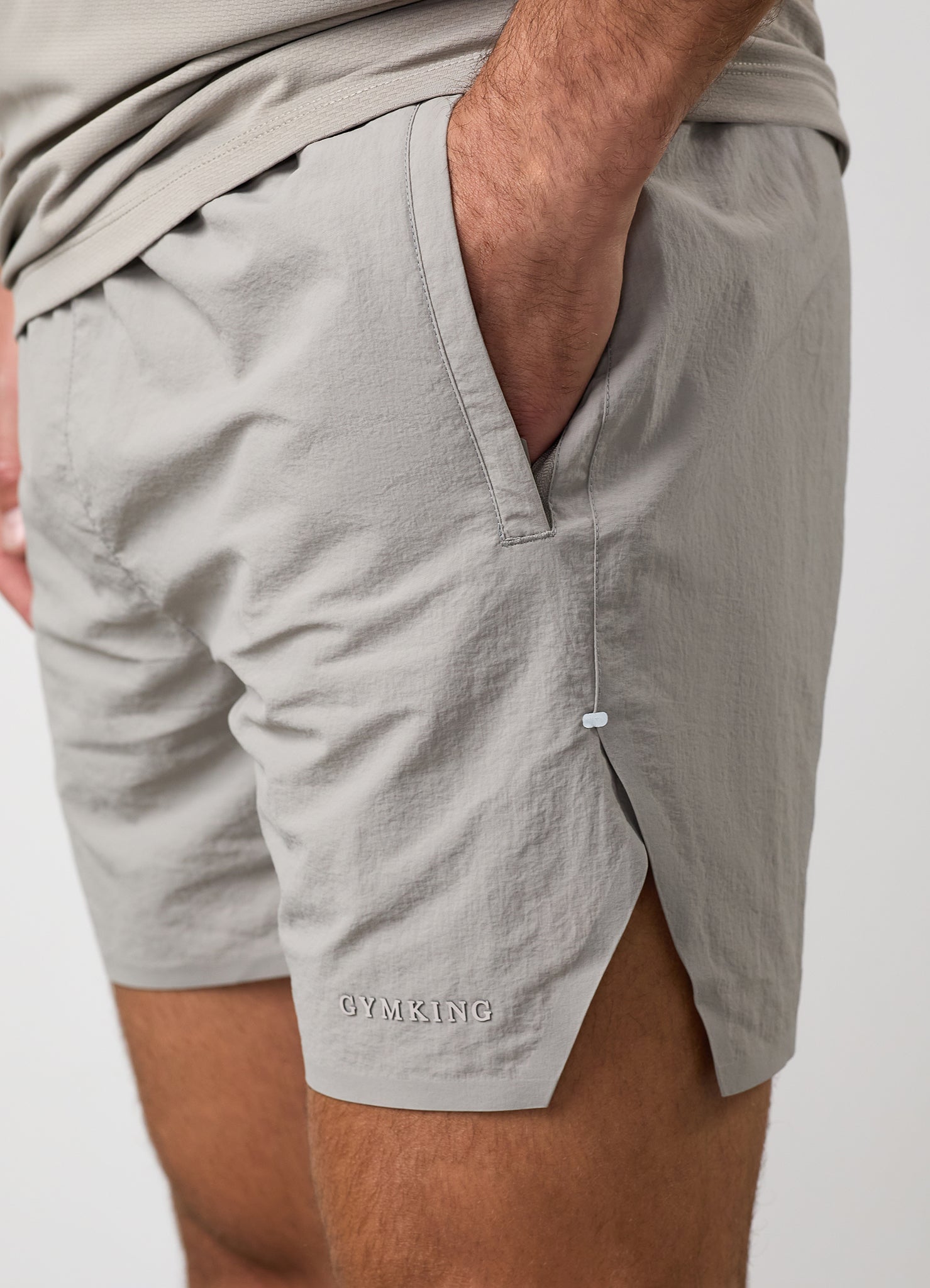 Gym King Roam Short - Taupe