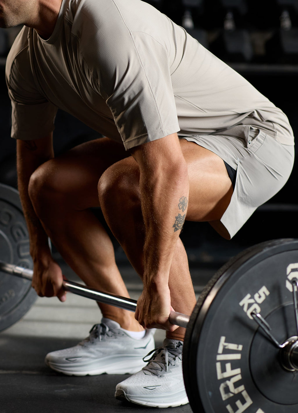 Gym King Roam Short - Taupe