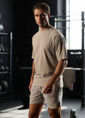 Gym King Roam Tee - Taupe