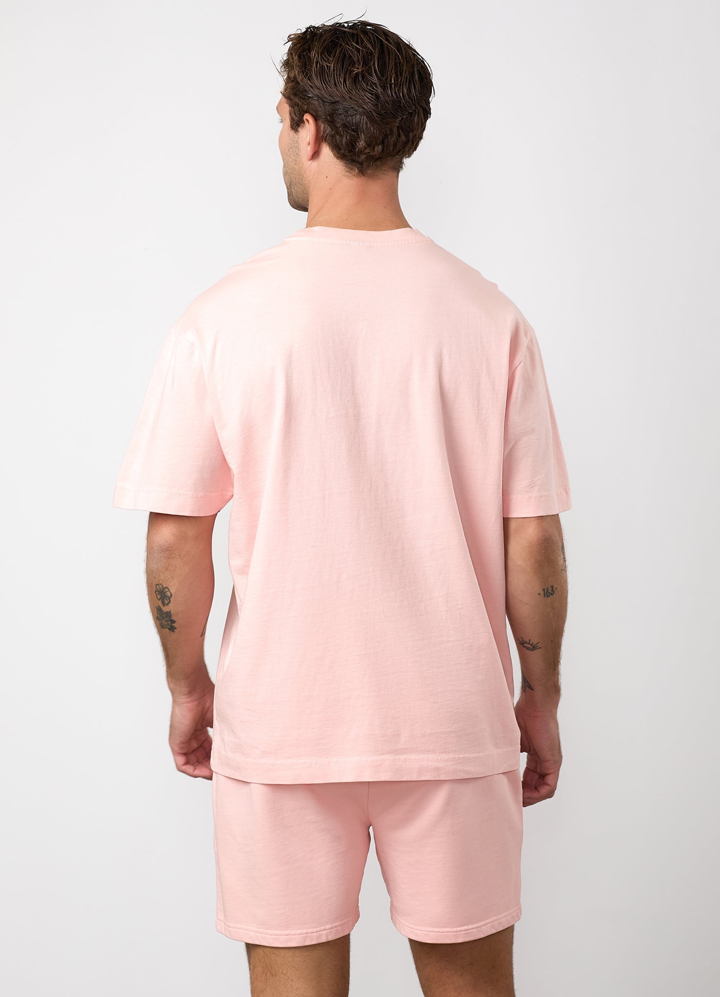 Gym King Roam Washed Tee - Faded Coral
