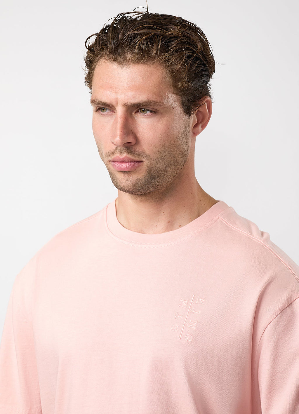 Gym King Roam Washed Tee - Faded Coral