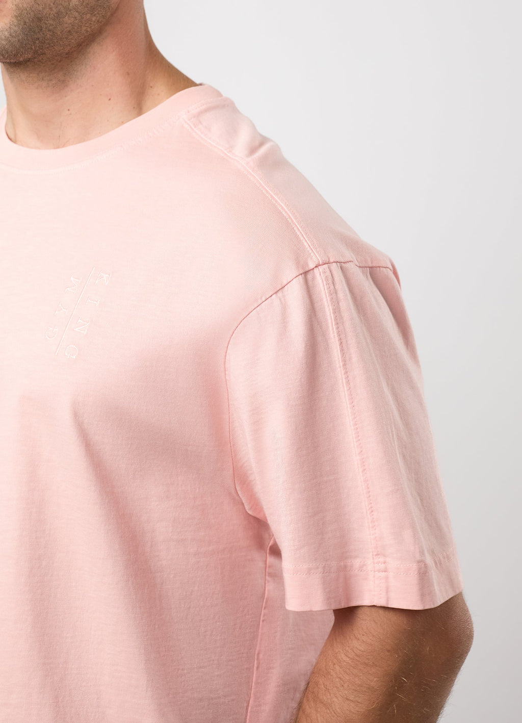 Gym King Roam Washed Tee - Faded Coral