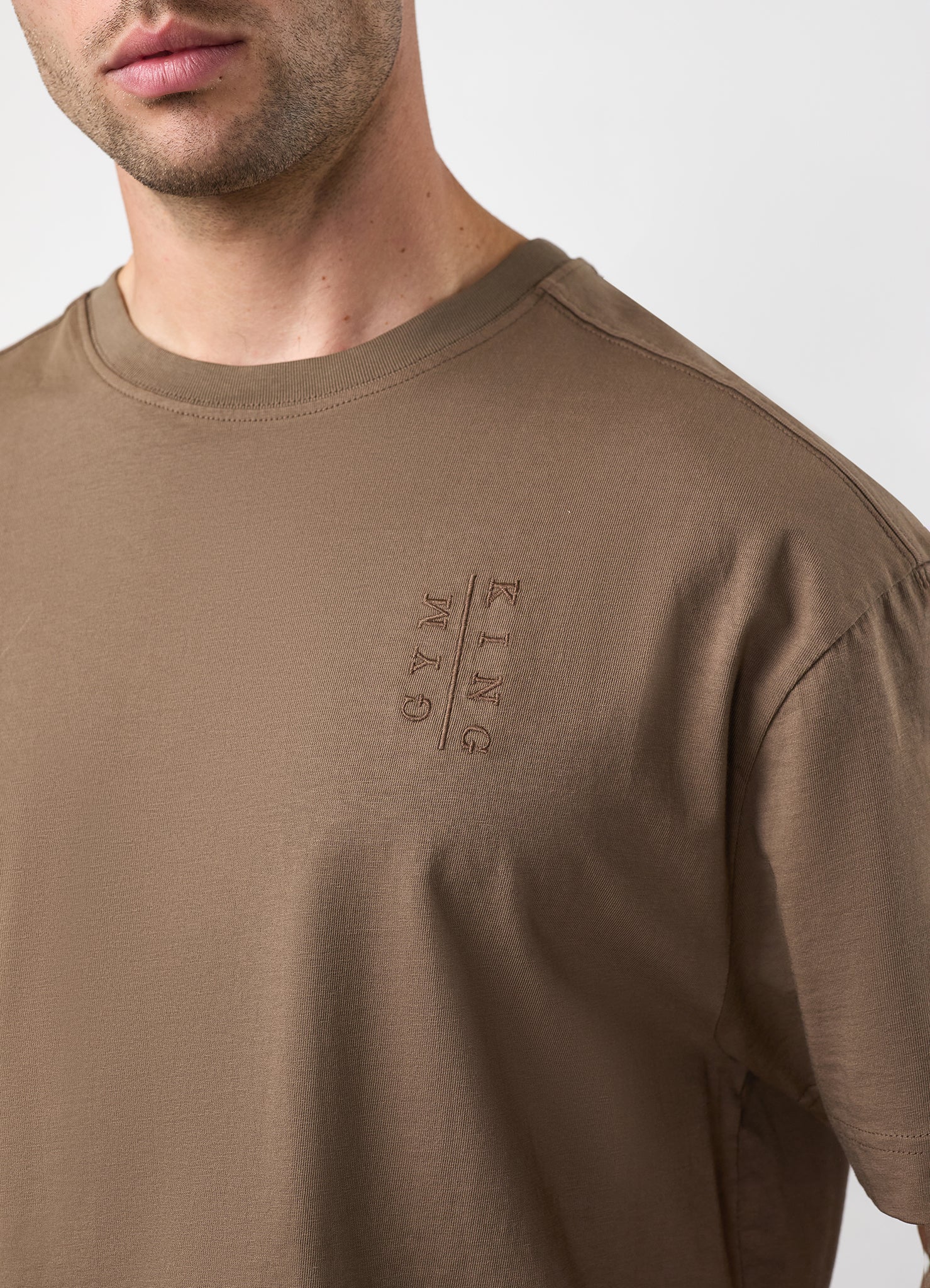 Gym King Roam Washed Tee - Mosswood