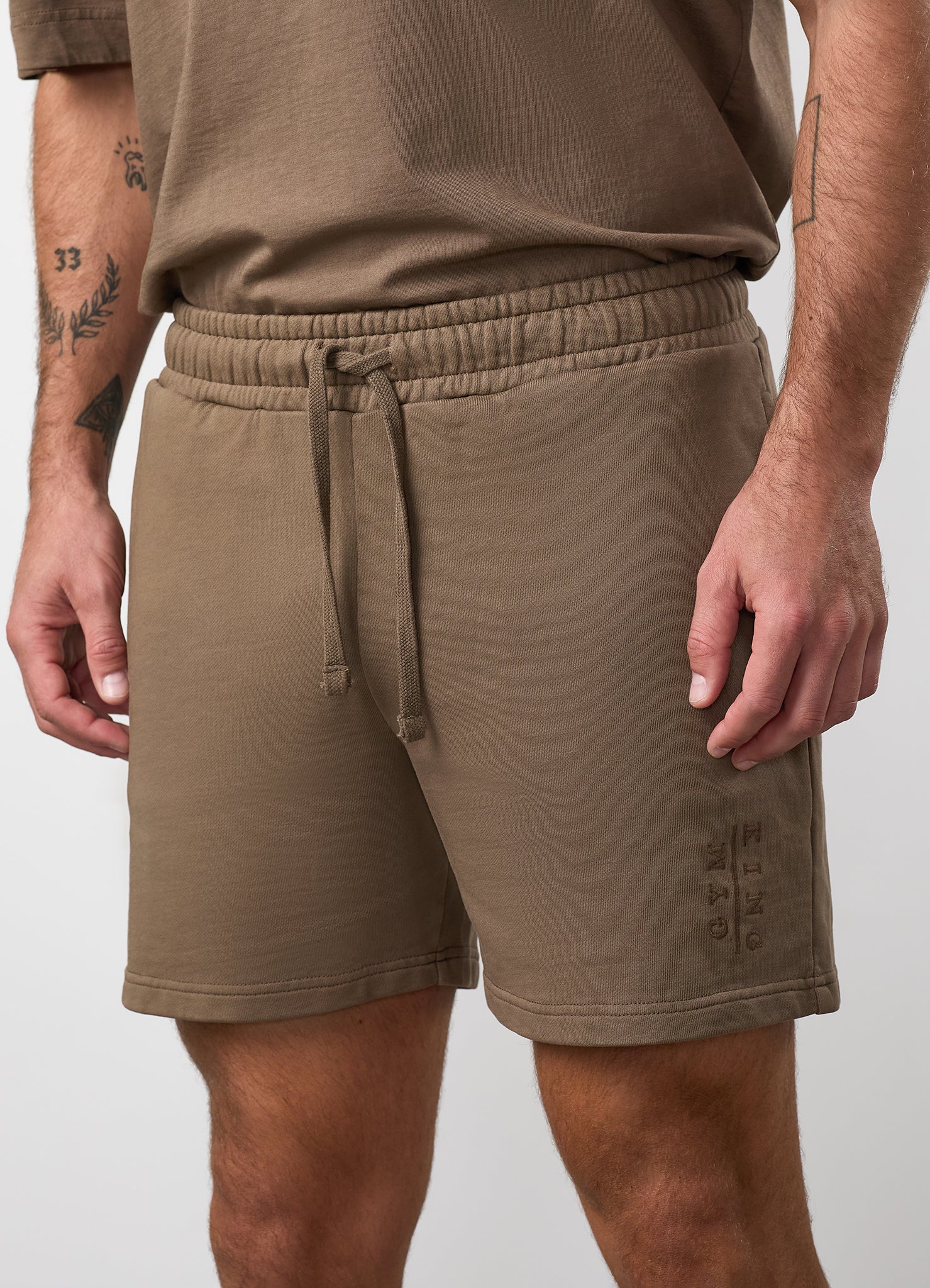 Gym King Roam Washed Short - Mosswood