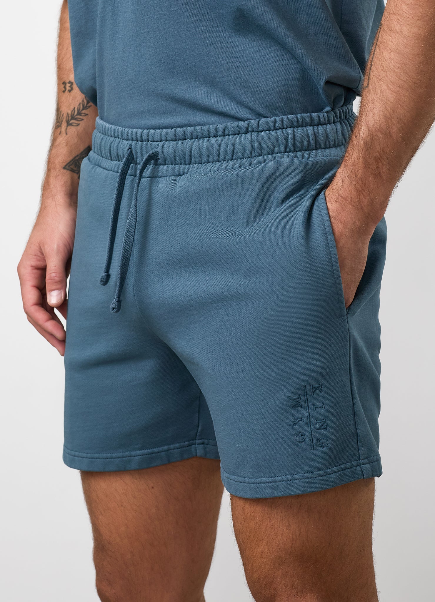 Gym King Roam Washed Short - Mountain Slate