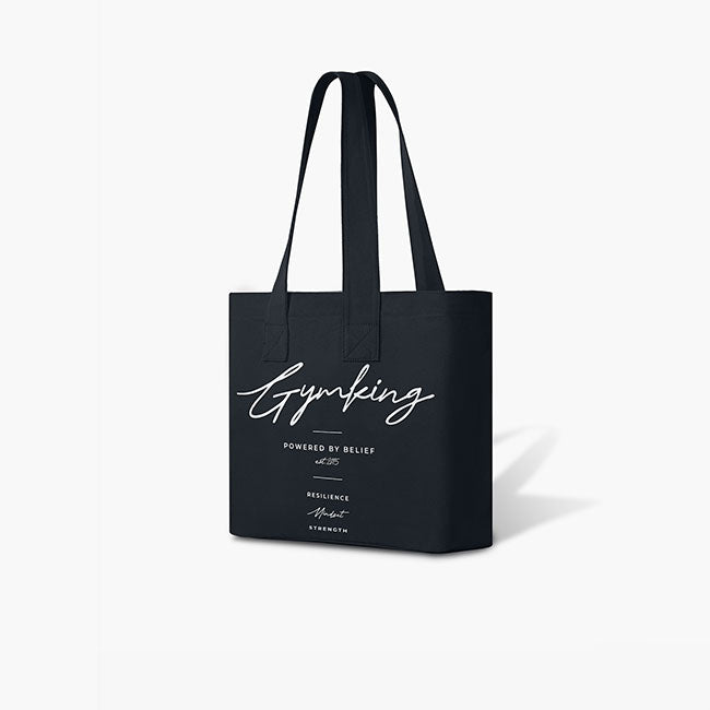 Gym King Reset Tote Bag - Black