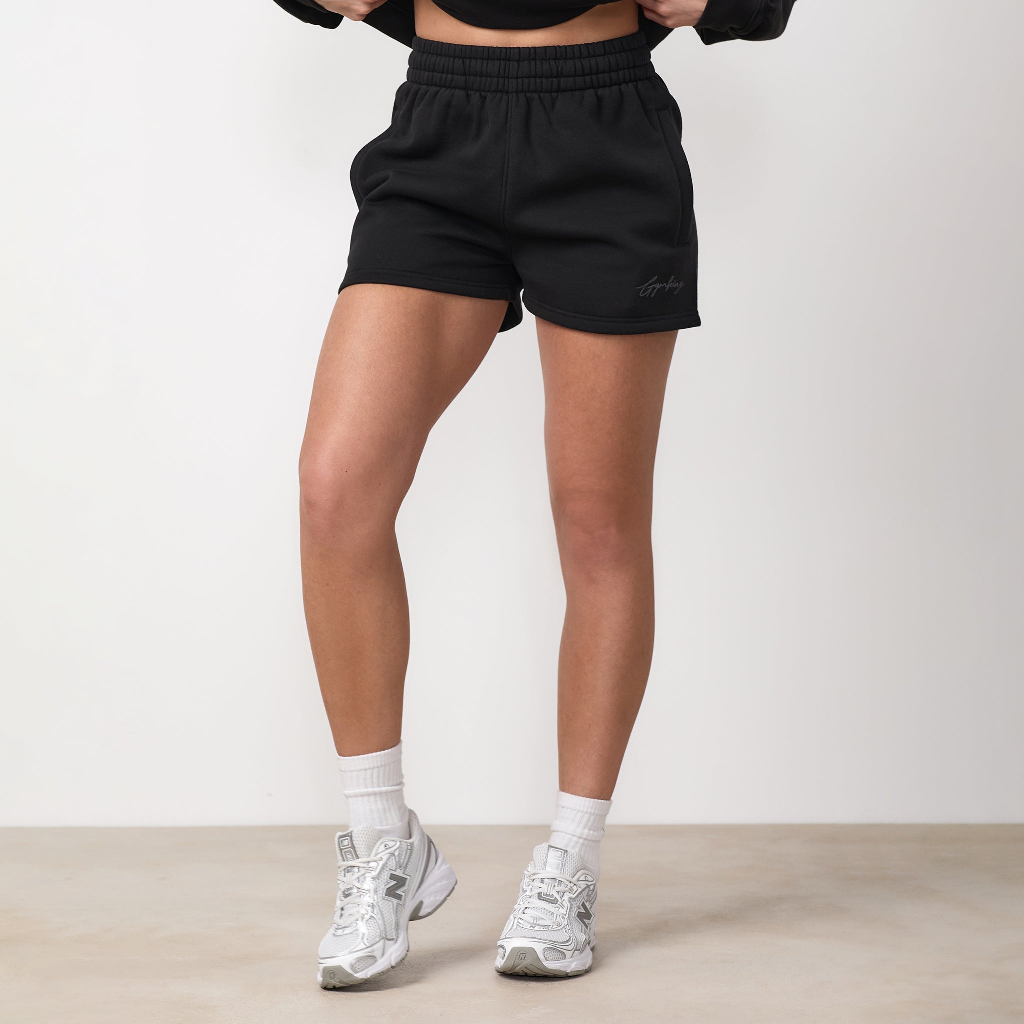 Gym King Script Mindset Short - Black