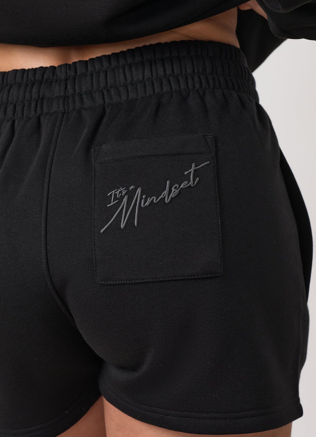 Gym King Script Mindset Short - Black