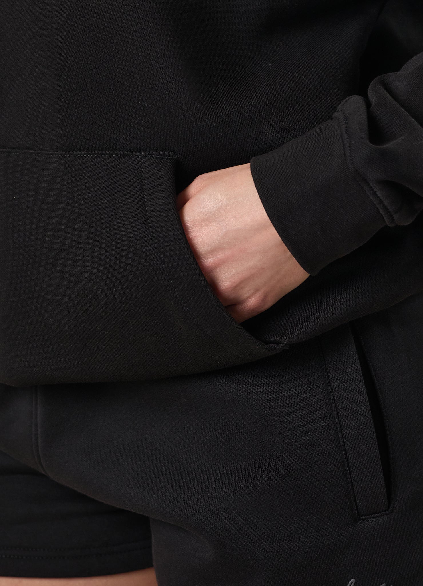 Gym King Script Mindset Hoodie - Black