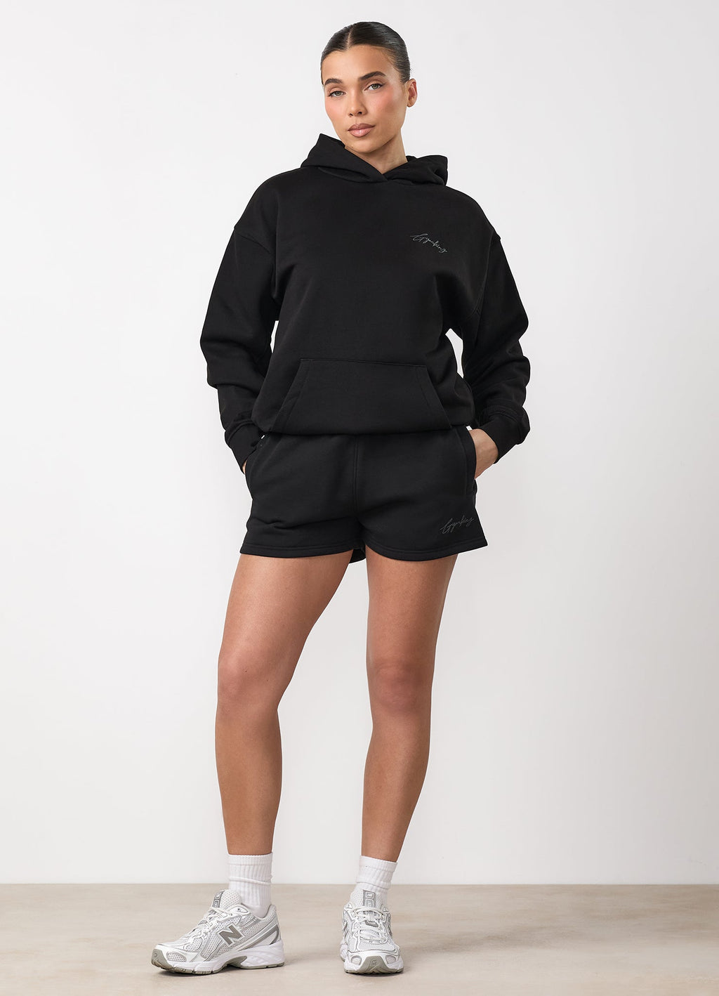 Gym King Script Mindset Short - Black