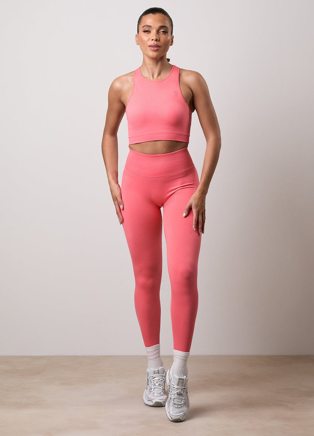 Gym King Sculpt Seamless Legging - Spiced Coral