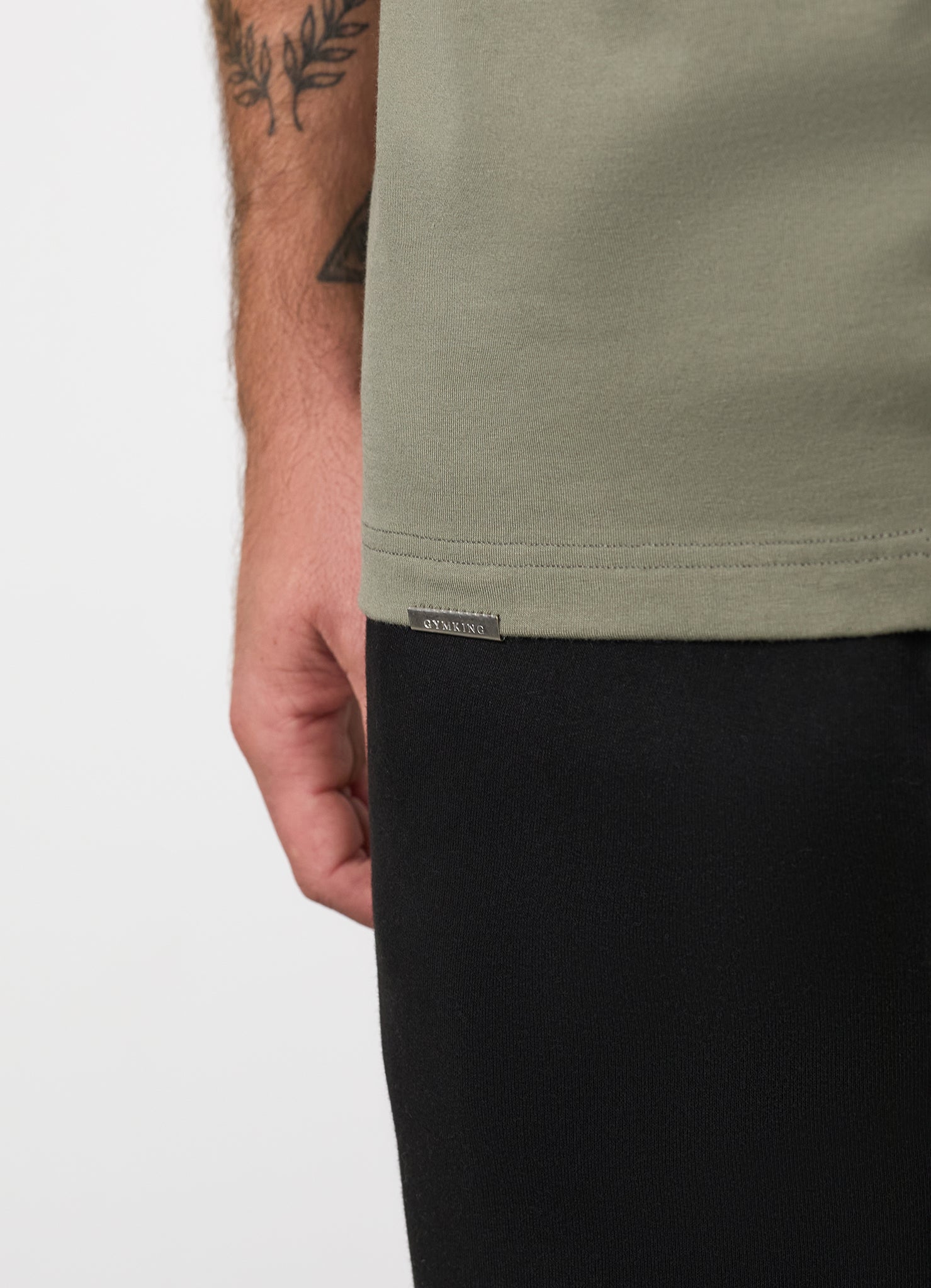 Gym King Signature Tee - Olive