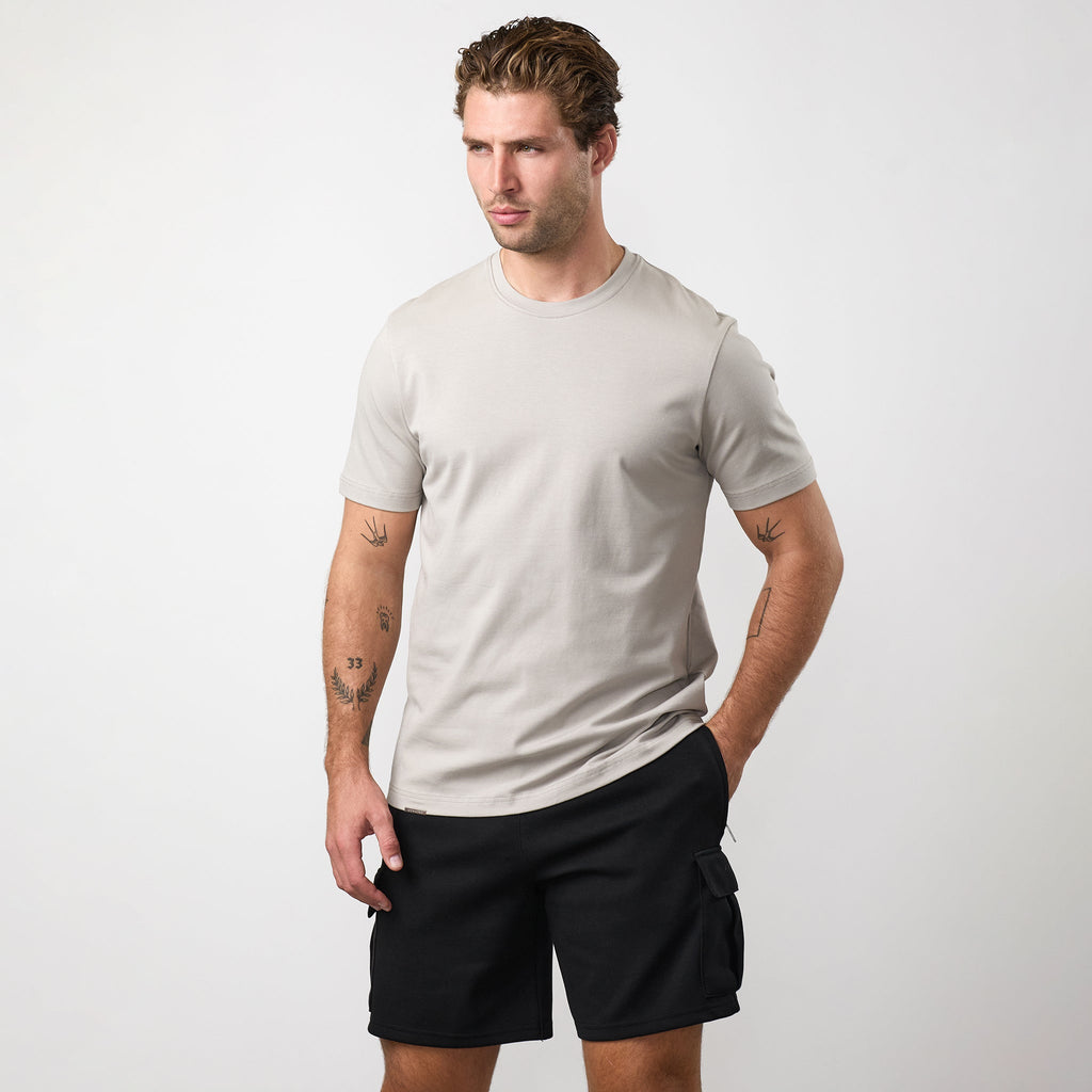 Gym King Signature Tee - Grey Mink