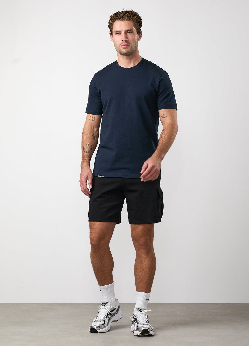 Gym King Signature Tee - Navy
