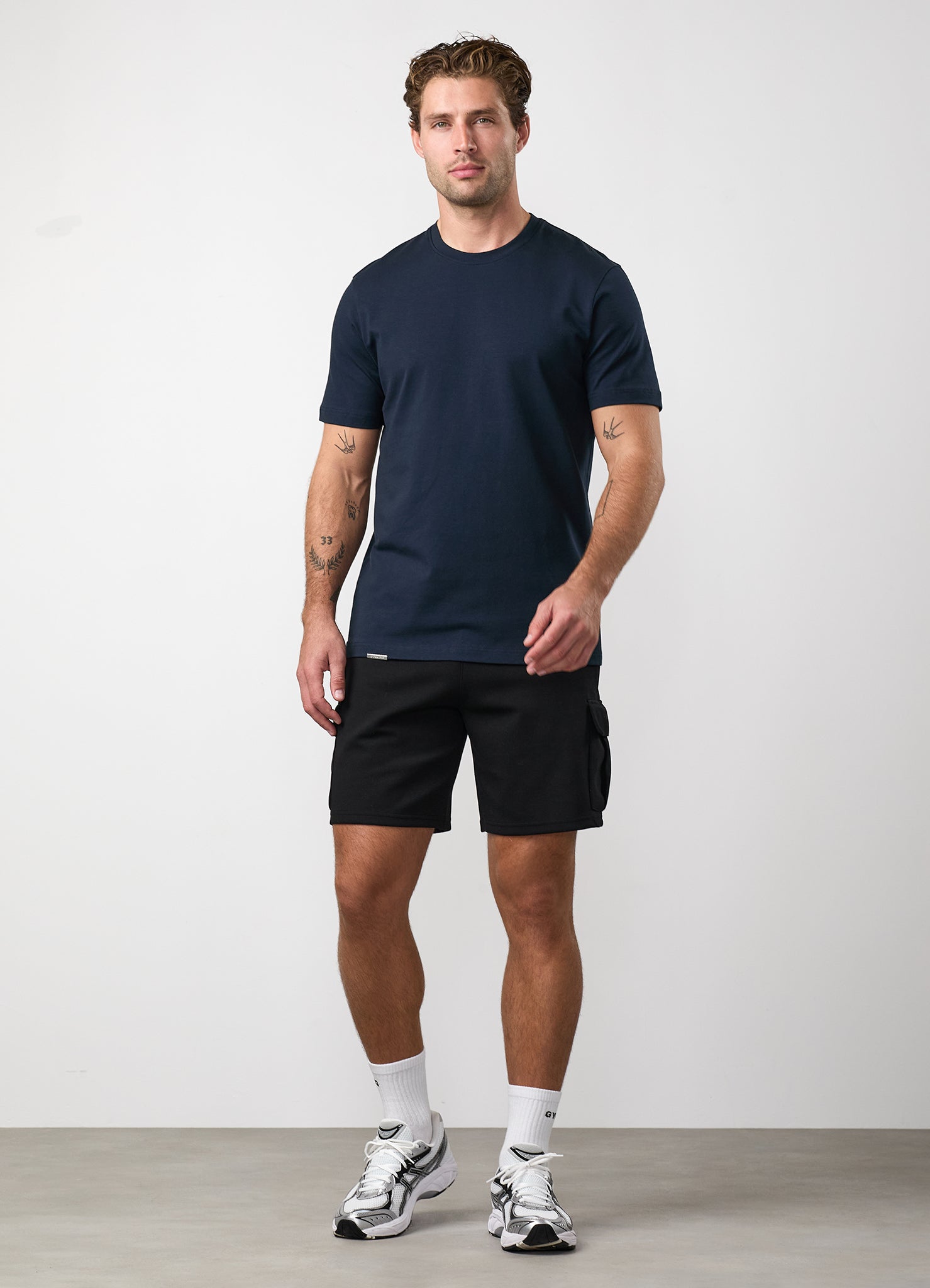 Gym King Signature Tee - Navy