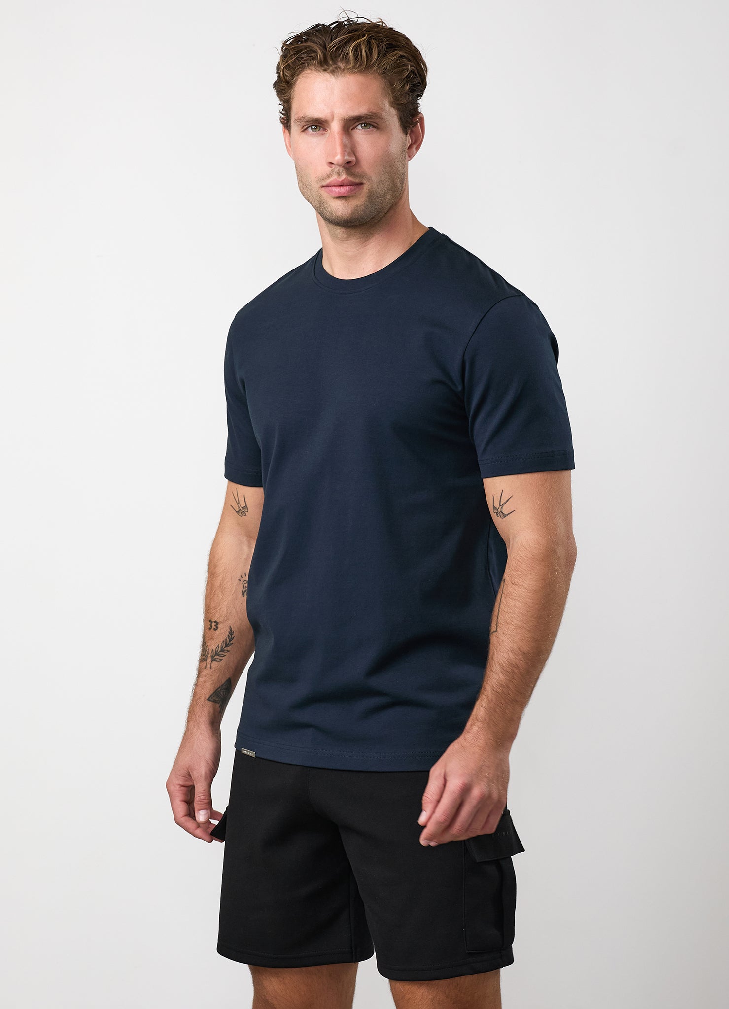 Gym King Signature Tee - Navy