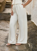 Gym King Signature Woven Paper Bag Trousers - Warm Linen