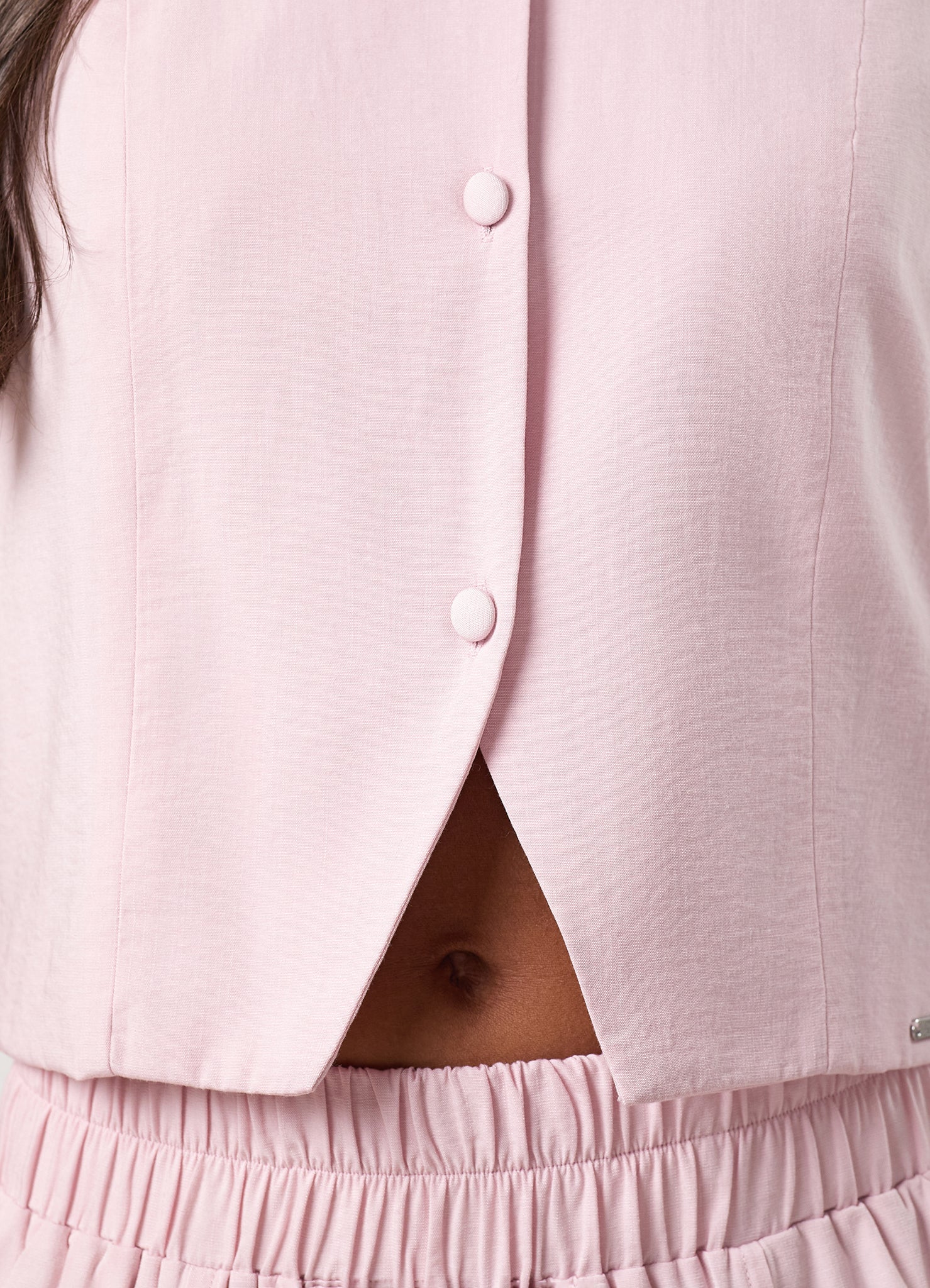 Gym King Signature Redefined Waistcoat - Wildflower Pink