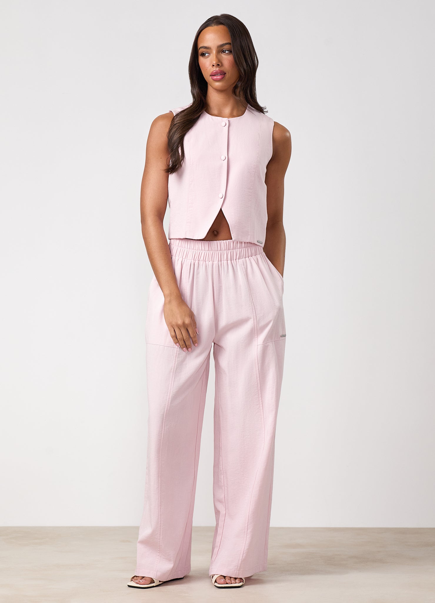 Gym King Signature Redefined Trousers - Wildflower Pink