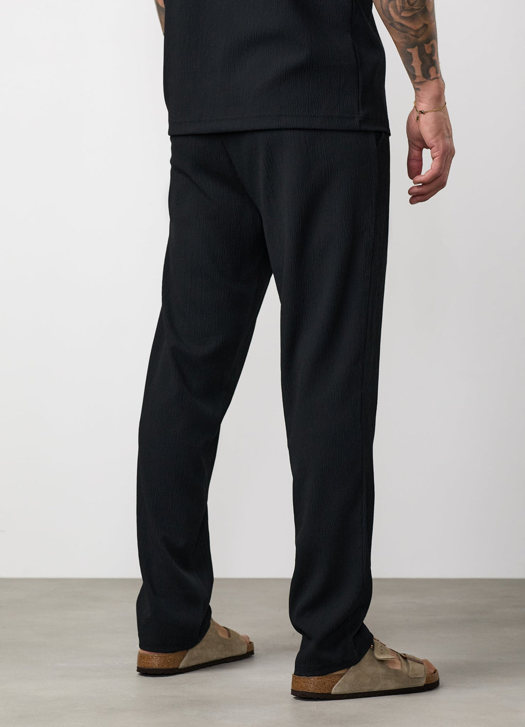Gym King Signature Woven Trouser - Black