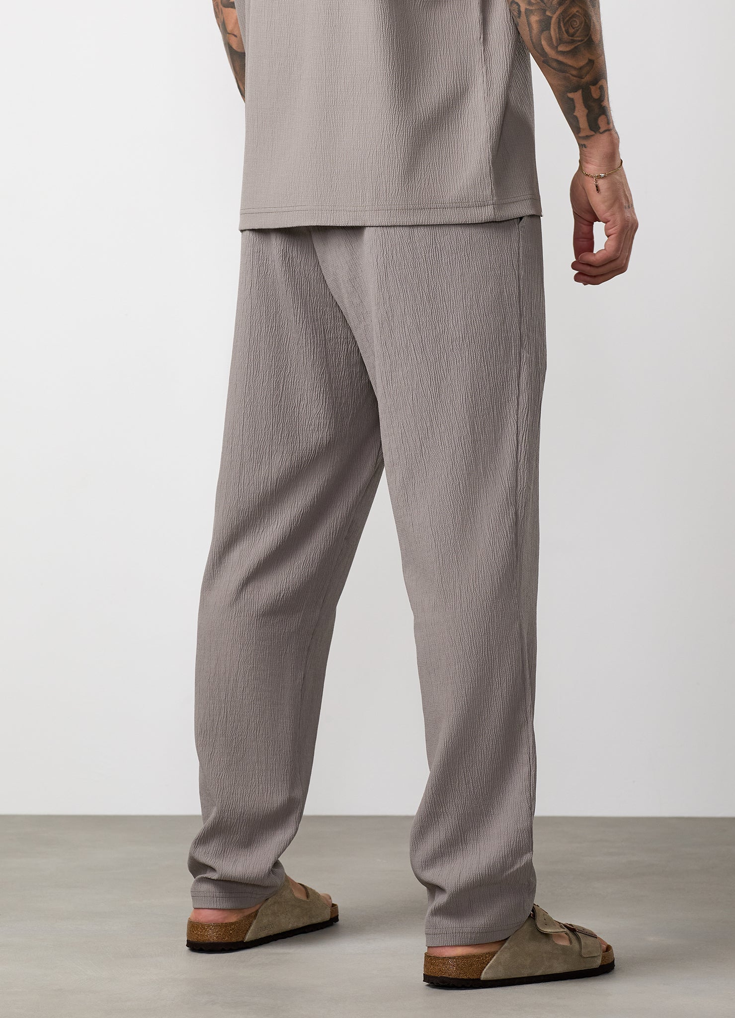 Gym King Signature Woven Trouser - Taupe
