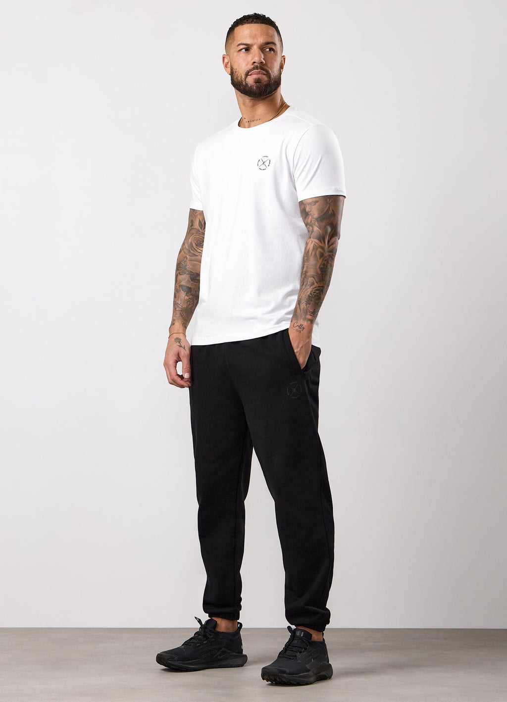 Gym King Stoic Esja Jersey Tee - Ice White