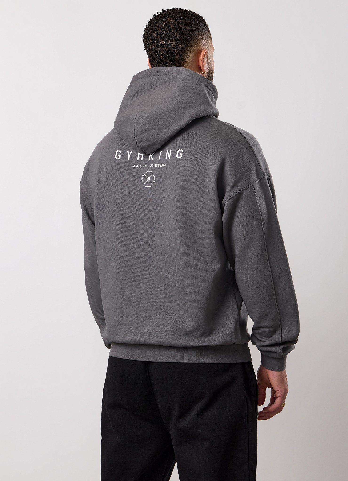 Gym King Stoic Esja Loopback Hoodie - Fossil Grey