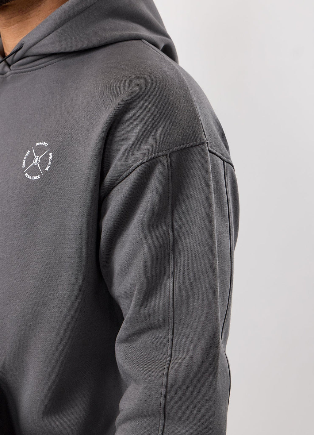 Gym King Stoic Esja Loopback Hoodie - Fossil Grey