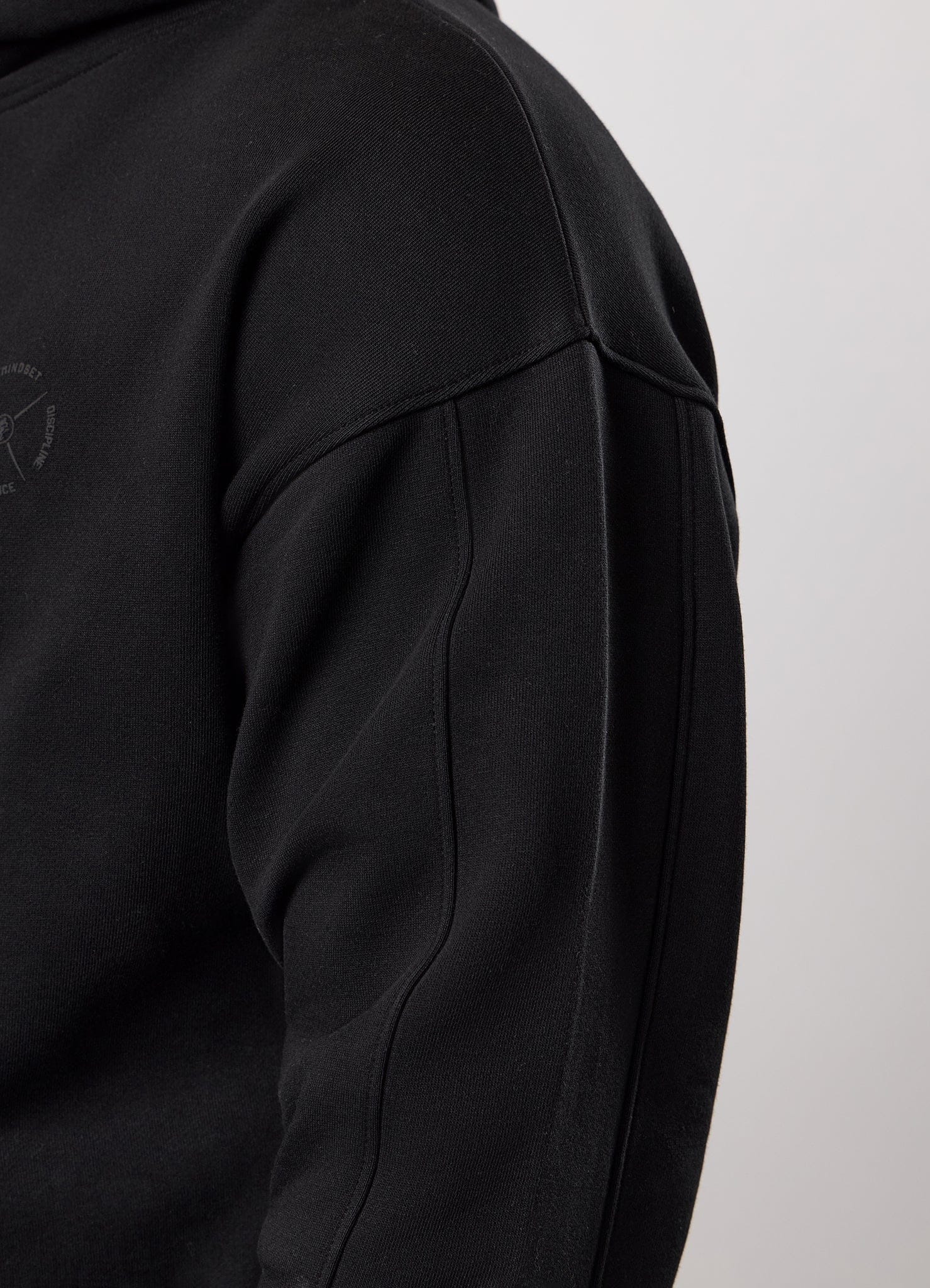 Gym King Stoic Esja Loopback Hoodie - Volcanic Black
